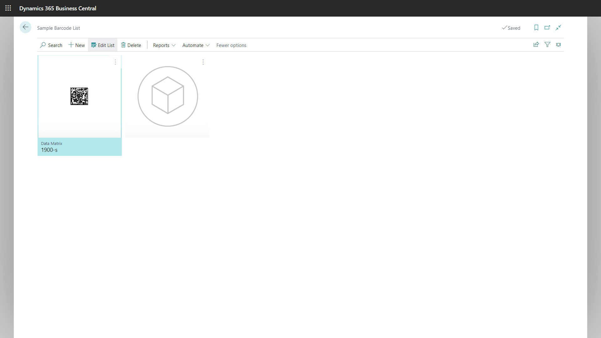 screenshot of Barcode Generator PowerTool